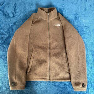 The North Face Brown Full Zip Fleece Jacket Women’s Size M